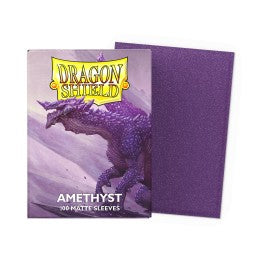 Dragon Shield Sleeves: Standard Matte - Amethyst 100 ct