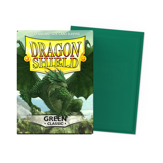 Dragon Shield Sleeves: Classic- Green 100CT