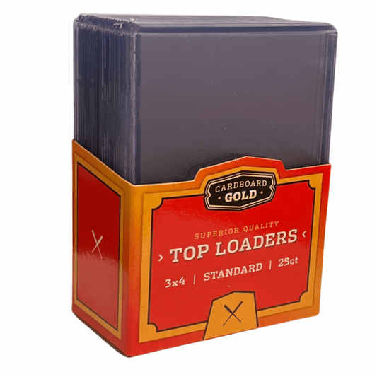 Cardboard Gold Toploaders - 25 pack